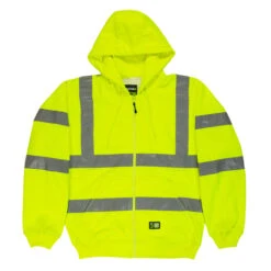 Berne Hi Visibility Lined Sweatshirt