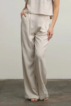 Blu Pepper High Waist Pleated Pant