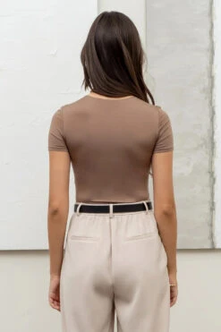 Blu Pepper Round Neck Bodysuit -Gustwillers Clothing Shop Blu Pepper Round Neck Bodysuit DEEPTAUP 2 83951.1718812421