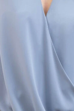 Blu Pepper Wrap Drape Sleeveless Blouse -Gustwillers Clothing Shop Blu Pepper Wrap Drape Sleeveless Blouse MEDBLUE 4 97573.1713289287