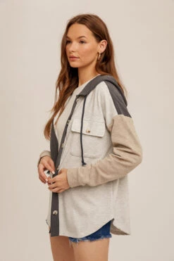Brushed Jersey Hooded Shacket 2 Brushed Jersey Hooded Shacket -Gustwillers Clothing Shop Brushed Jersey Hooded Shacket HTRGREY 2 87399.1710523509