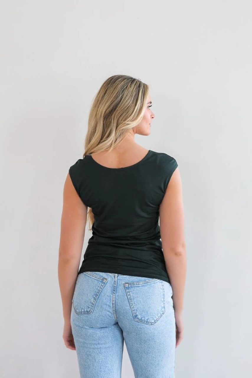 Cap Sleeve Layering Tee Cap Sleeve Layering Tee -Gustwillers Clothing Shop Cap Sleeve Layering Tee PINEGROV 3 63822.1711723243