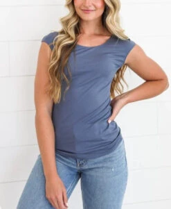 Cap Sleeve Layering Tee 4 Cap Sleeve Layering Tee -Gustwillers Clothing Shop Cap Sleeve Layering Tee VNTINDIG 1 65128.1711723222