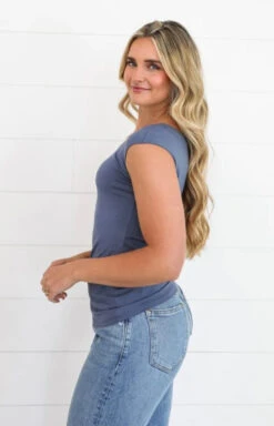 Cap Sleeve Layering Tee 5 Cap Sleeve Layering Tee -Gustwillers Clothing Shop Cap Sleeve Layering Tee VNTINDIG 2 72392.1711723225