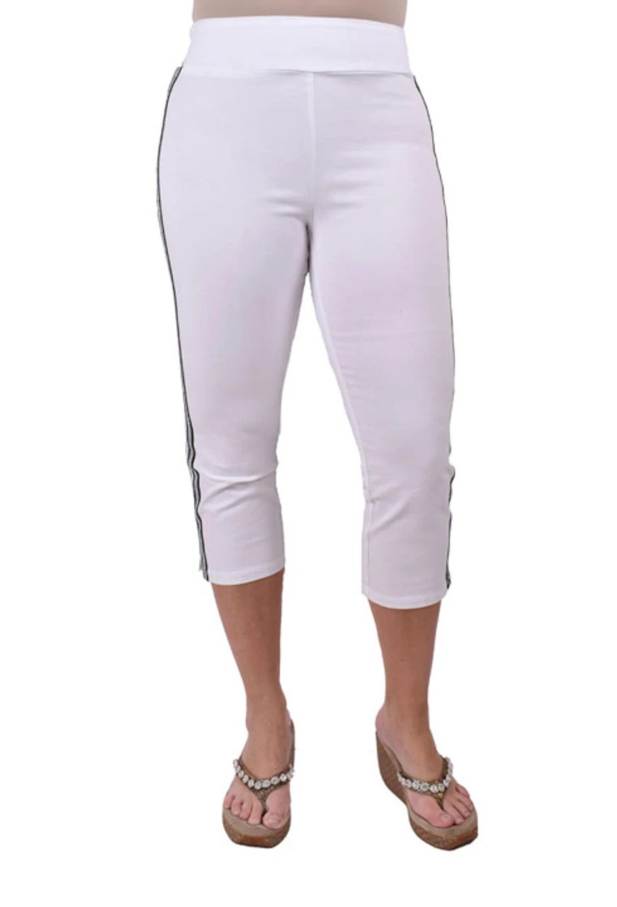 Capri with Taping Capri With Taping -Gustwillers Clothing Shop Capri with Taping S 1 30152.1710450956