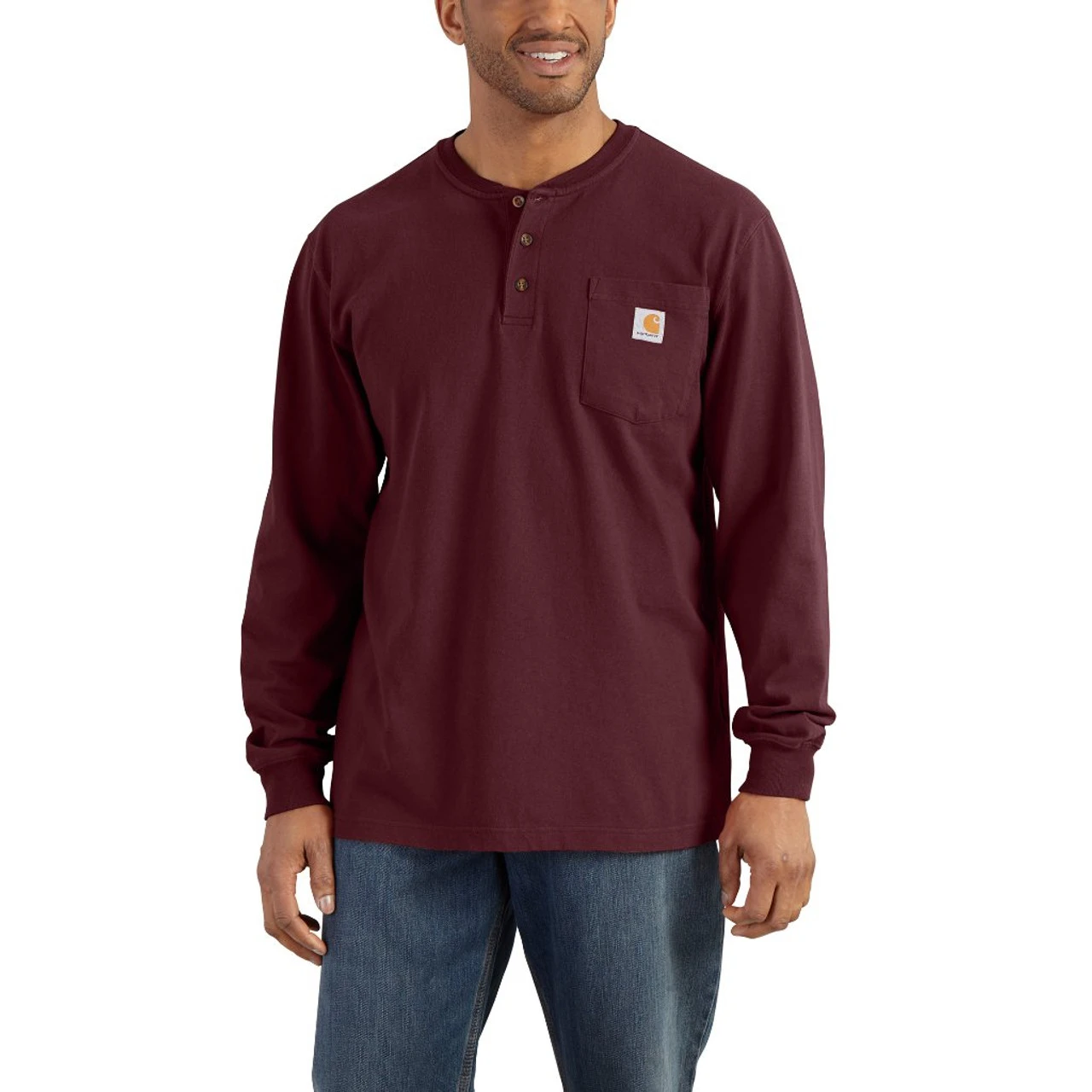 Carhartt Long Sleeve Henley Carhartt Long Sleeve Henley -Gustwillers Clothing Shop Carhartt Long Sleeve Henley PORT 1 92129.1715609756