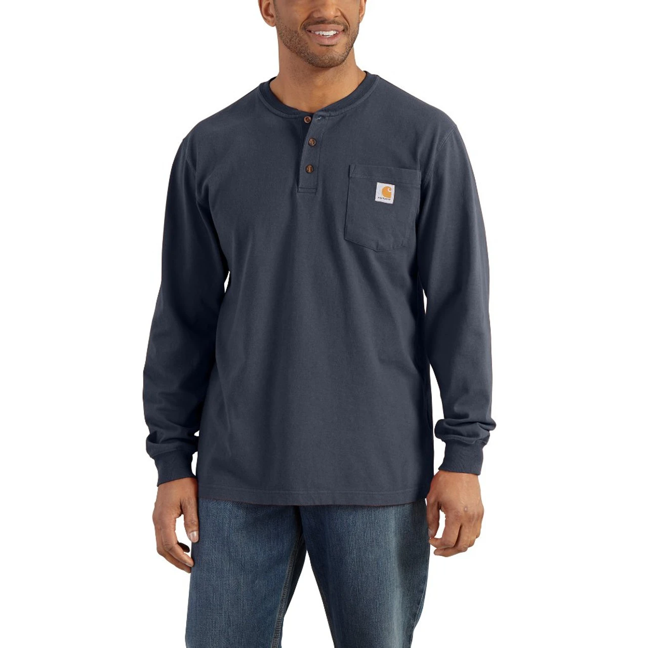 Carhartt Long Sleeve Henley Carhartt Long Sleeve Henley -Gustwillers Clothing Shop Carhartt Long Sleeve Henley S 1 11209.1715609756