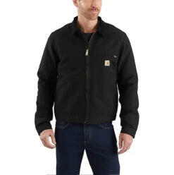 Carhartt Relaxed Fit Duck Blanket Lined Detroit Jacket