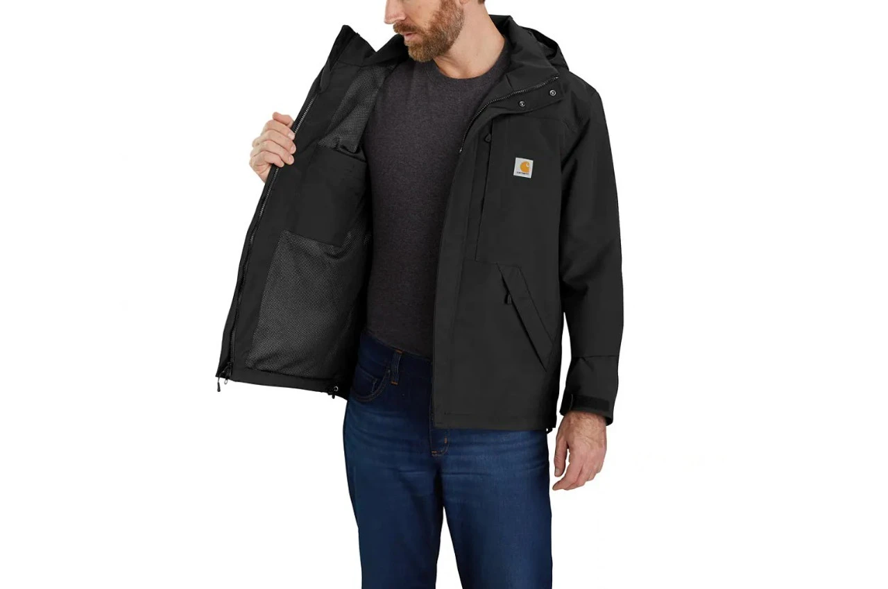 Carhartt Storm Defender® Loose Fit Heavyweight Jacket Carhartt Storm Defender® Loose Fit Heavyweight Jacket -Gustwillers Clothing Shop Carhartt Storm Defender Loose Fit Heavyweight Jacket BLACK 2 61226.1710791234