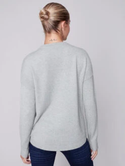 Charlie B Plushy Knit Sweater - C2420R -Gustwillers Clothing Shop Charlie B Plushy Knit Sweater C2420R HTRSPRUC 4 50530.1710519135