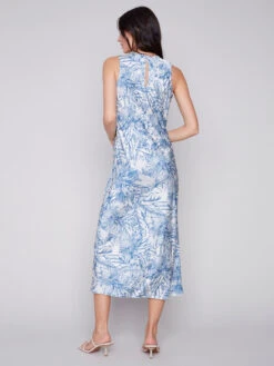 Charlie B Printed Satin Dress -Gustwillers Clothing Shop Charlie B Printed Satin Dress JUNGLE 3 00029.1710521539
