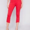 Charlie B Stretch Cropped Pant