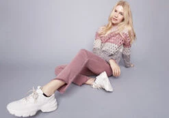 Charlie B Wavy Net Stitch Sweater -Gustwillers Clothing Shop Charlie B Wavy Net Stitch Sweater PORT 4 78423.1710517889