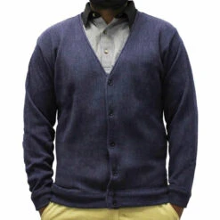 Classics By Palmland Button Front Cardigan 3 Classics By Palmland Button Front Cardigan -Gustwillers Clothing Shop Classics By Palmland Button Front Cardigan DENIMHTR 1 83109.1710889787