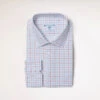 &Collar Range Windowpane Dress Shirt