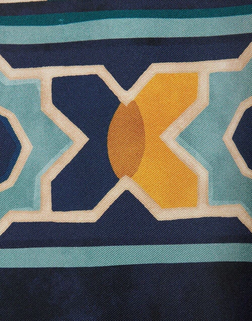 Swing Dress Casareale Placèe Emerald in Silk Twill Swing Dress Casareale Placèe Emerald In Silk Twill -Gustwillers Clothing Shop DRE0001SIL001REA01 GR04 6