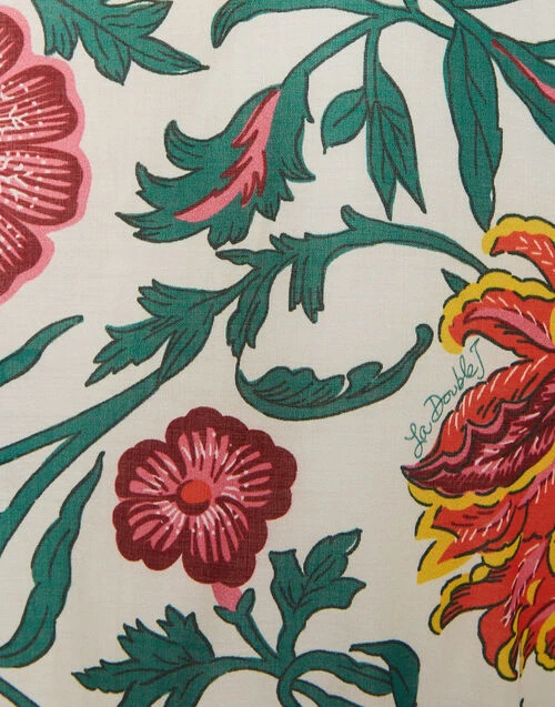 Bellini Dress Dragonflower Mini Multicolor in Voile Cotton Bellini Dress Dragonflower Mini Multicolor In Voile Cotton -Gustwillers Clothing Shop DRE0016COT003DRE02 MU01 9