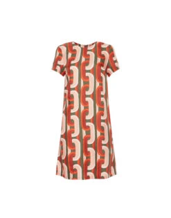 Mini Swing Dress Prometheus Pale Pink In Silk Twill -Gustwillers Clothing Shop DRE0159SIL001EUS01 PI02 7