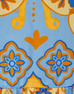 Artemis Dress Partenope Light Blue In Summer Poplin 5 Artemis Dress Partenope Light Blue In Summer Poplin -Gustwillers Clothing Shop DRE0176COT039PRT01 BU01 7