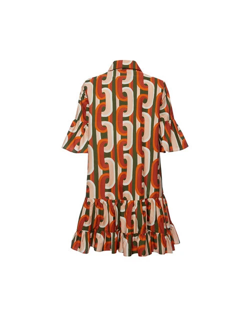 Choux Dress Prometheus Pale Pink in Summer Poplin Choux Dress Prometheus Pale Pink In Summer Poplin -Gustwillers Clothing Shop DRE0193COT039EUS01 PI02 8