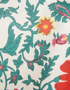 Muumuu Dress Dragonflower Placée Multicolor In Silk Twill -Gustwillers Clothing Shop DRE0225SIL001DRE05 MU01 9