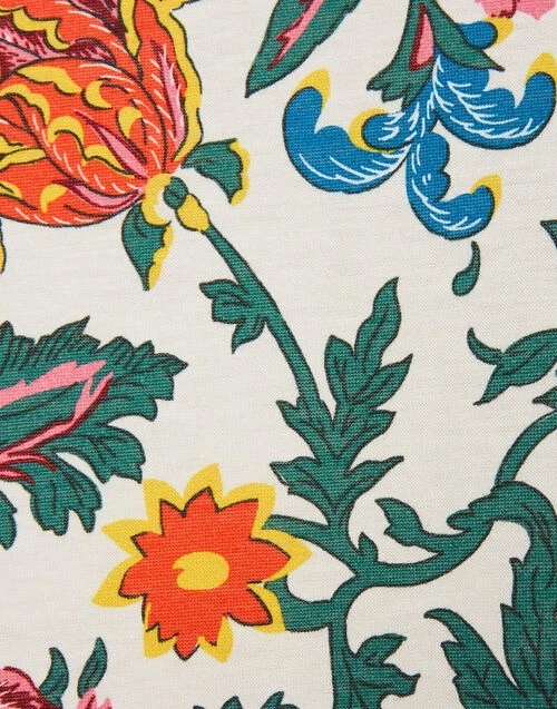 Sporty Swing Dress Dragonflower Mini Multicolor in Cotton Jersey Sporty Swing Dress Dragonflower Mini Multicolor In Cotton Jersey -Gustwillers Clothing Shop DRE0247JER002DRE03 MU01 9