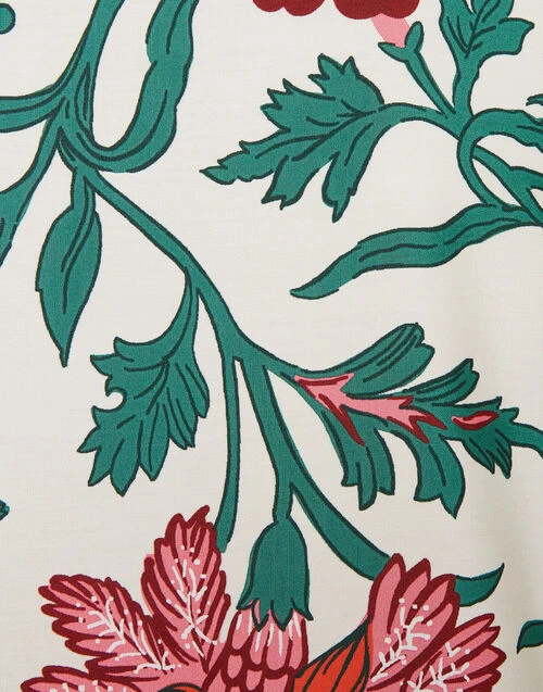 Portofino Dress Dragonflower Multicolor in Summer Poplin Portofino Dress Dragonflower Multicolor In Summer Poplin -Gustwillers Clothing Shop DRE0374COT039DRE01 MU01 9