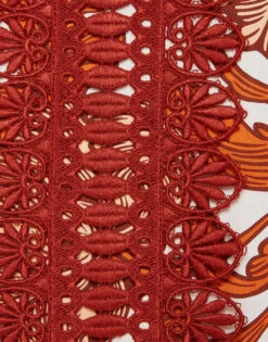 Tootsie Dress Reef White In Summer Poplin With Lacey Ribbons -Gustwillers Clothing Shop DRE0735COT039REE01 WH01 9