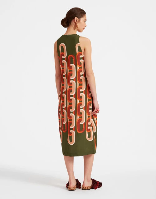 Racer Midi Dress Prometheus Placée Camouflage in Sablé Racer Midi Dress Prometheus Placée Camouflage In Sablé -Gustwillers Clothing Shop DRE0750VIS001EUS02 GR08 1