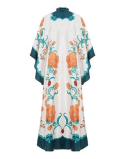 Magnifico Dress Morpheus Placée Orange In Silk Twill 5 Magnifico Dress Morpheus Placée Orange In Silk Twill -Gustwillers Clothing Shop DRE0788SIL001MOR01 OR02 7