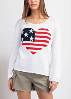EE:Some Heart Flag Sweater 4 EE:Some Heart Flag Sweater -Gustwillers Clothing Shop EE Some Heart Flag Sweater S 1 75350.1719244758
