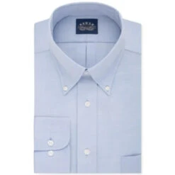 Eagle Button Down Dress Shirt 2 Eagle Button Down Dress Shirt -Gustwillers Clothing Shop Eagle Button Down Dress Shirt BLUE 1 63074.1718902257