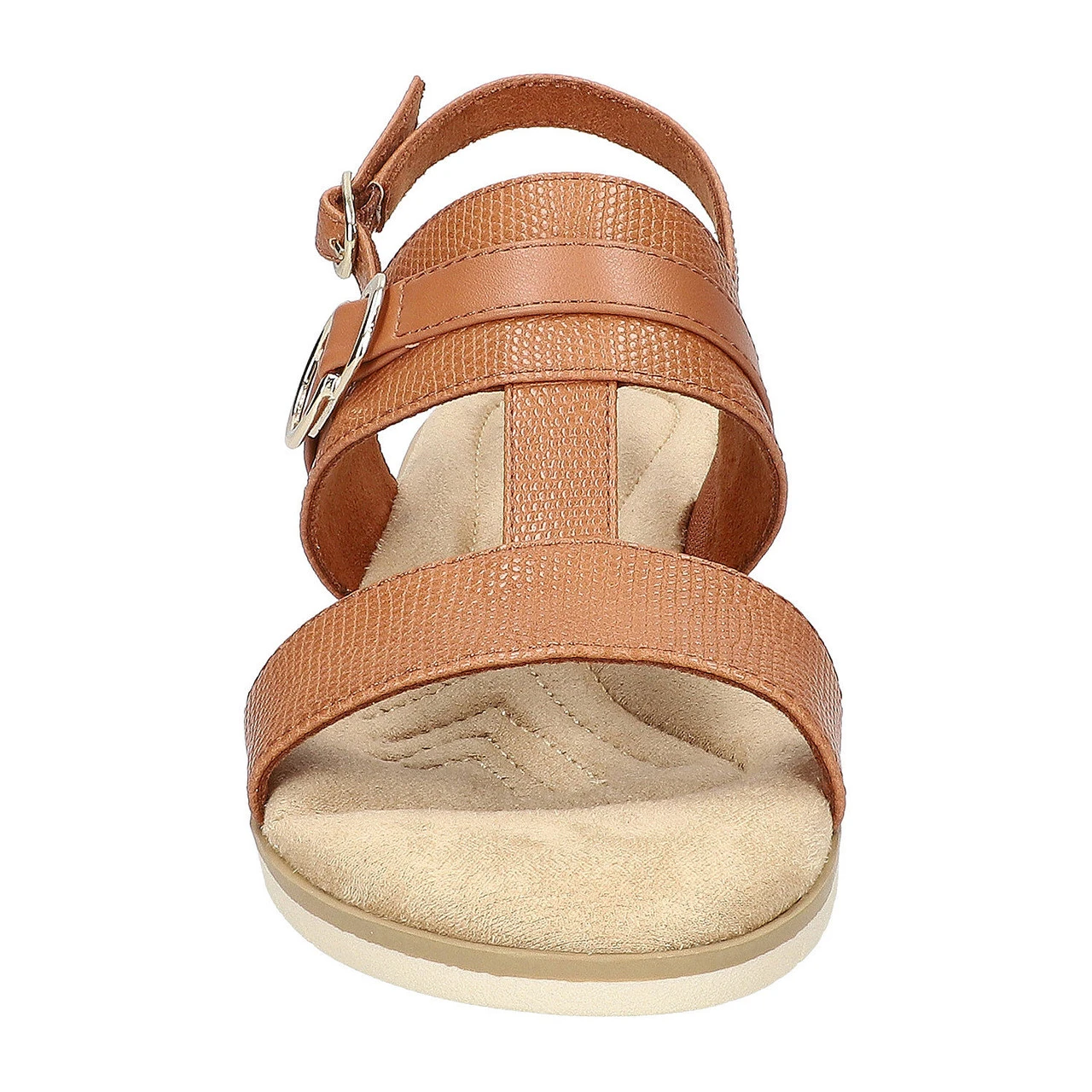 Easy Street Caddo Wedge Sandal Easy Street Caddo Wedge Sandal -Gustwillers Clothing Shop Easy Street Caddo Wedge Sandal TAN 3 25475.1717000415