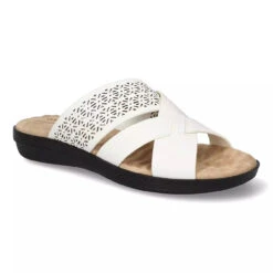 Easy Street Coho Wedge Sandal -Gustwillers Clothing Shop Easy Street Coho Wedge Sandal WHITE 1 67624.1717094236