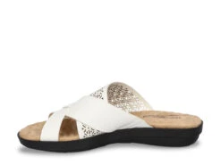 Easy Street Coho Wedge Sandal -Gustwillers Clothing Shop Easy Street Coho Wedge Sandal WHITE 2 25630.1717094241