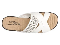 Easy Street Coho Wedge Sandal -Gustwillers Clothing Shop Easy Street Coho Wedge Sandal WHITE 3 33844.1717094243