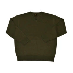 F/X Fusion V-Neck Sweater - 9037 -Gustwillers Clothing Shop F X Fusion V Neck Sweater 9037 OLIVEHTR 1 74447.1710889816