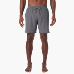 Fair Harbor The Anchor Swim Trunk -Gustwillers Clothing Shop Fair Harbor The Anchor Swim Trunk SLATE 3 47013.1711802343