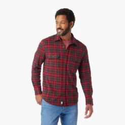 Fair Harbor The Ultra-Stretch Dunewood Flannel -Gustwillers Clothing Shop Fair Harbor The Ultra Stretch Dunewood Flannel GREATOUT 2 09055.1709312493