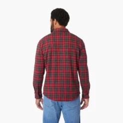 Fair Harbor The Ultra-Stretch Dunewood Flannel -Gustwillers Clothing Shop Fair Harbor The Ultra Stretch Dunewood Flannel GREATOUT 3 49980.1709312493