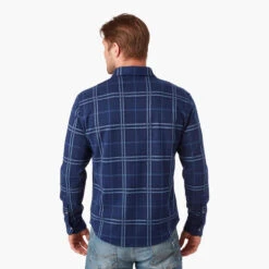 Fair Harbor The Ultra-Stretch Dunewood Flannel -Gustwillers Clothing Shop Fair Harbor The Ultra Stretch Dunewood Flannel NVYPLAID 3 71565.1709312487