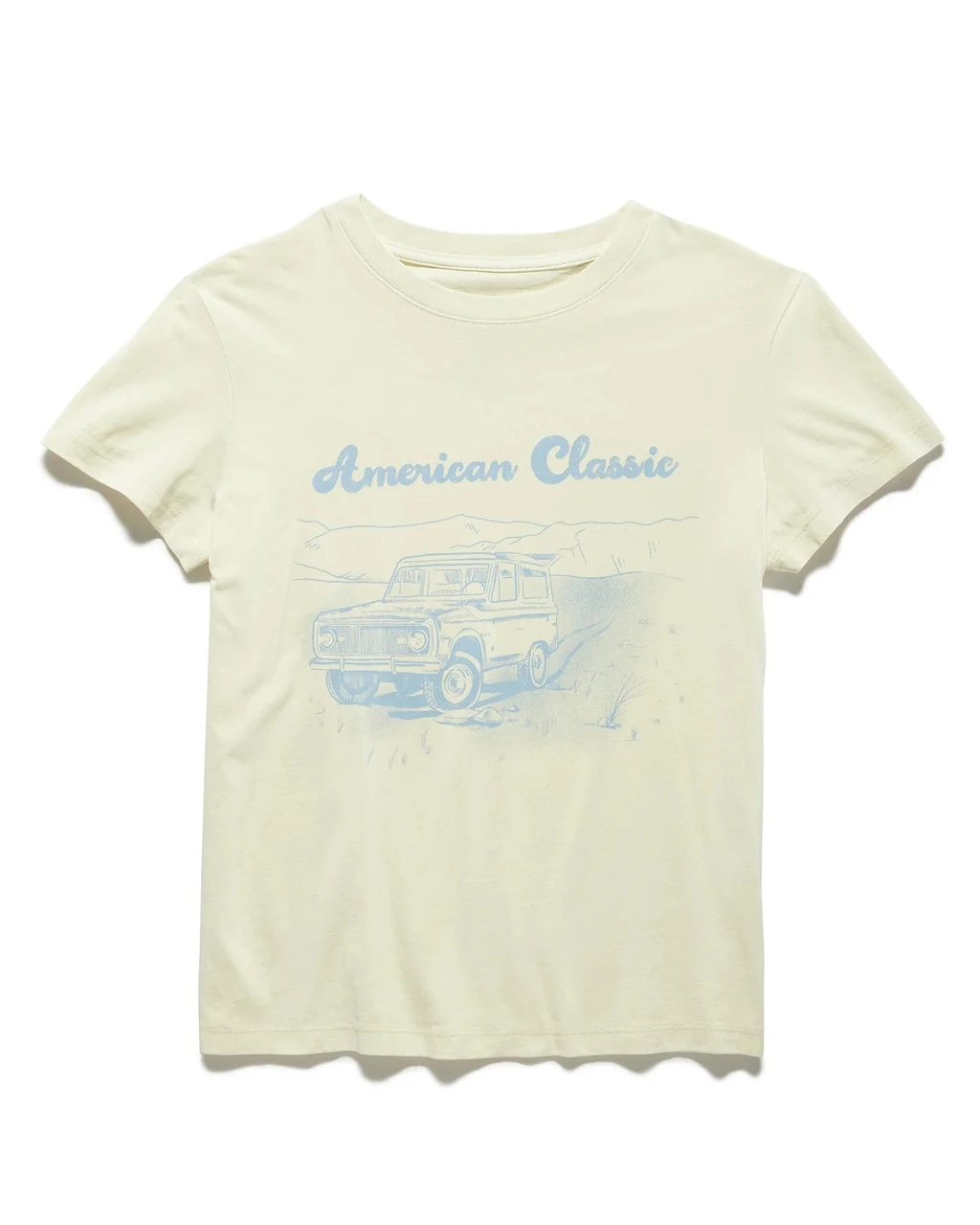 Flag & Anthem American Classic Tee Flag & Anthem American Classic Tee -Gustwillers Clothing Shop Flag Anthem American Classic Tee CREAM 1 48786.1711632854
