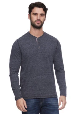 Flag & Anthem Rollins Snow Slub Henley