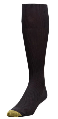 Gold Toe Men's Over The Calf Metropolitan Dress Socks 3Pk