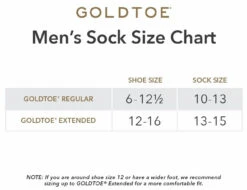 Gold Toe Metropolitan Dress Sock Crew Length King Size 3PK 9 Gold Toe Metropolitan Dress Sock Crew Length King Size 3PK -Gustwillers Clothing Shop Gold Toe Metropolitan Dress Sock Crew Length King Size 3PK BLACK 4 04813.1710888259