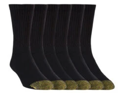 Gold Toe Sport Short Crew - 6 Pack 4 Gold Toe Sport Short Crew - 6 Pack -Gustwillers Clothing Shop Gold Toe Sport Short Crew 6 Pack BLACK 1 30540.1710886963