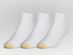 Gold Toe Ultra Tec Cotton Quarter Top Extended Size Socks