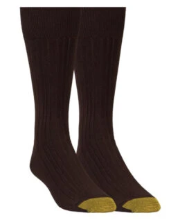 Gold Toe Wellness Comfort Top Crew Sock 2PK 3 Gold Toe Wellness Comfort Top Crew Sock 2PK -Gustwillers Clothing Shop Gold Toe Wellness Comfort Top Crew Sock 2PK BROWN 1 94037.1710887551