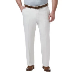 Haggar Big & Tall Flat Front Premium Comfort Dress Pant 4 Haggar Big & Tall Flat Front Premium Comfort Dress Pant -Gustwillers Clothing Shop Haggar Big Tall Flat Front Premium Comfort Dress Pant STONE 1 66737.1710528740