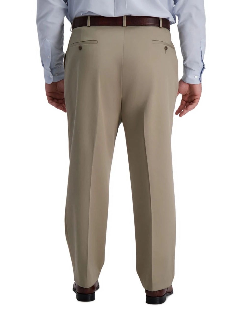 Haggar Big & Tall Flat Front Premium Stretch Khaki Haggar Big & Tall Flat Front Premium Stretch Khaki -Gustwillers Clothing Shop Haggar Big Tall Flat Front Premium Stretch Khaki MEDKHAKI 3 51327.1716493591